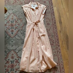 Loft button down dress